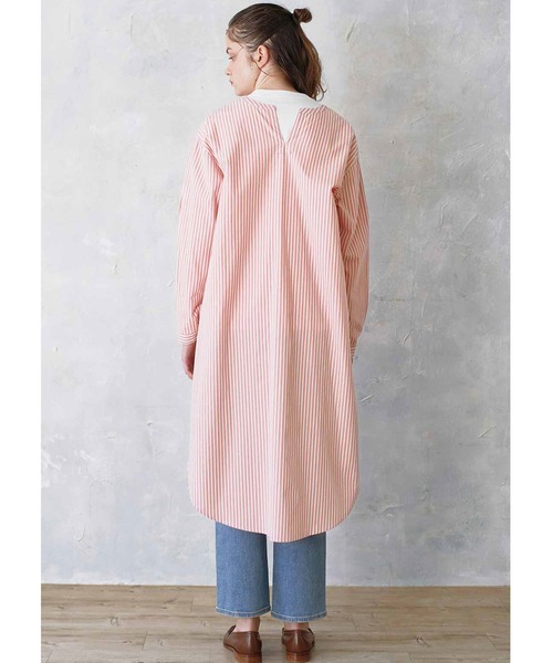 シロップ.(シロップ.)の「さわやかカラーの2-WAYストライプワンピース(ワンピース・レディース・ブルー/ピンク系その他・MEDIUM/LARGE/X-LARGE/XX-LARGE/SMALL)」の10枚目の写真