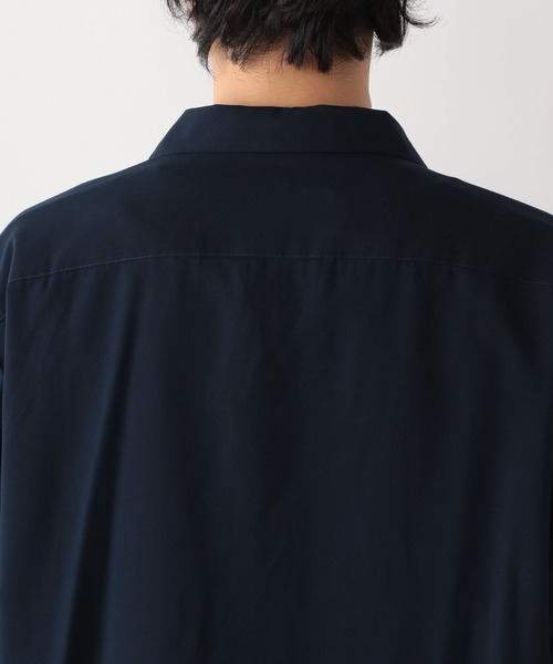 GLOBAL WORK（グローバルワーク）の「快適リラックスシャツ/255743（シャツ/ブラウス・メンズ・ネイビー/ベージュ/ライトグレー/グレー・SMALL/MEDIUM/LARGE/X-LARGE）」の22枚目の写真