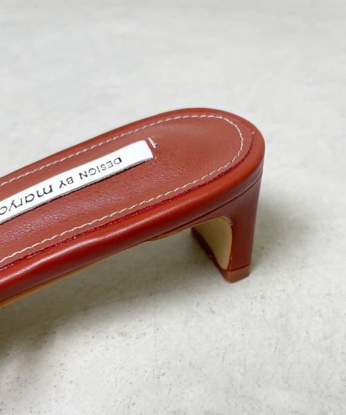 StyleSea（スタイルシー）の「ポインテッドトゥメッシュミュールサンダル（サンダル・レディース・ホワイト/ボルドー/ブラック・39/38/35/36/37/40）」の7枚目の写真