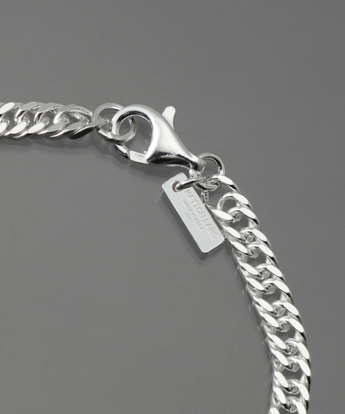 HATTON LABS  ハットンラブス  MINI CUBAN ブレスレット Hatton Labs Men's Mini Cuban Bracelet in Sterling Silver