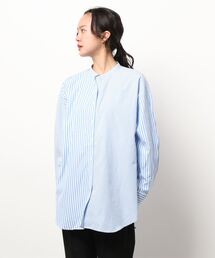 Lugnoncure | クレイジーパターンストライプシャツ(シャツ/ブラウス)