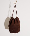 JANESMITH | JANESMITH ジェーンスミス / LEATHER DRAWSTRING BAG レザードローストリングバッグ 巾着バッグ バケツバッグ / 22WBG-#533L(手提包)