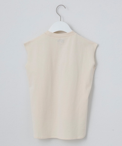 CIAOPANIC TYPY（チャオパニックティピー）の「▽【KIDS】USAノースリヘムラインTee（Tシャツ/カットソー・キッズ・サックスブルー/チャコールグレー/ホワイト/カーキ・XX-LARGE/SMALL/MEDIUM/LARGE/X-LARGE）」の10枚目の写真