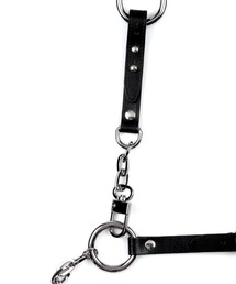 Vivienne Westwood ベティハーネス Chain harness Belts in black leather – Deliberti