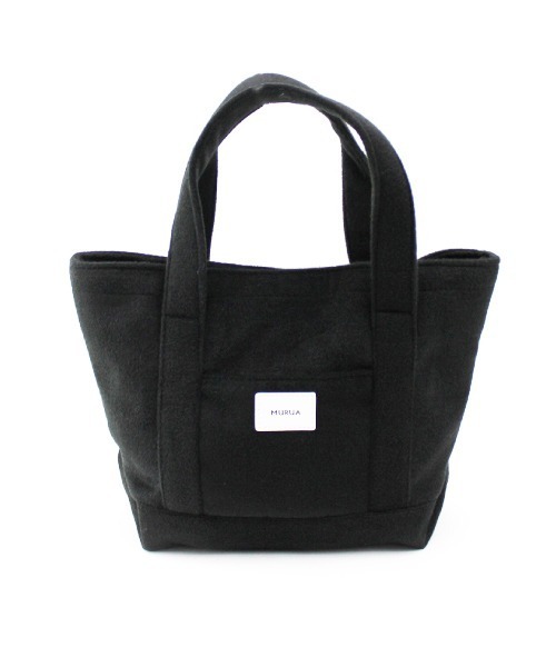 MURUA(ムルーア)の「MURUA (ムルーア) トートバッグ WOOLシリーズ MR-B881(トートバッグ・レディース・ブラック/グレー/グリーン/ワイン・FREE)」の3枚目の写真