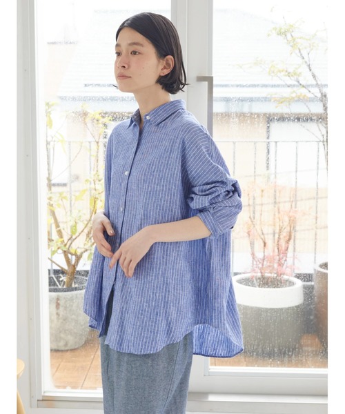 AMERICAN HOLIC（アメリカンホリック）の「リネンブレンドシャツ