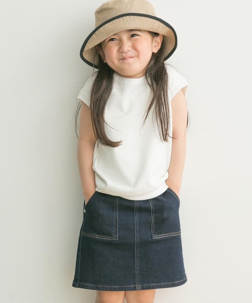 FORK&SPOON（フォークアンドスプーン）の「『親子リンク』FORK&SPOON　ヘビーウェイトノースリーブTシャツ(KIDS)（Tシャツ/カットソー・キッズ・オフホワイト/ブラウン系その他/ブルー系その他・120/105/135）」の17枚目の写真