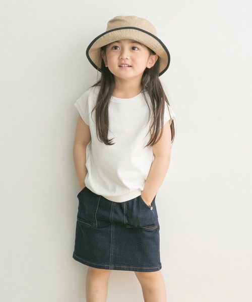 FORK&SPOON（フォークアンドスプーン）の「『親子リンク』FORK&SPOON　ヘビーウェイトノースリーブTシャツ(KIDS)（Tシャツ/カットソー・キッズ・オフホワイト/ブラウン系その他/ブルー系その他・120/105/135）」の18枚目の写真