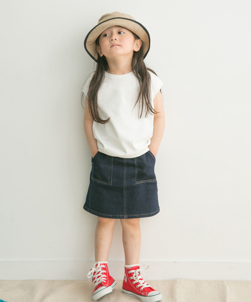 FORK&SPOON（フォークアンドスプーン）の「『親子リンク』FORK&SPOON　ヘビーウェイトノースリーブTシャツ(KIDS)（Tシャツ/カットソー・キッズ・オフホワイト/ブラウン系その他/ブルー系その他・120/105/135）」の21枚目の写真