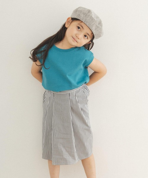 FORK&SPOON（フォークアンドスプーン）の「『親子リンク』FORK&SPOON　ヘビーウェイトノースリーブTシャツ(KIDS)（Tシャツ/カットソー・キッズ・オフホワイト/ブラウン系その他/ブルー系その他・120/105/135）」の10枚目の写真