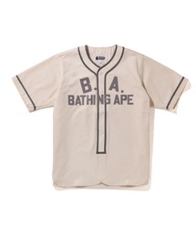 Bathing Ape ストライプ ベースボールシャツ Bathing Ape ストライプ ベースボールシャツ AAPE BY *A BATHING