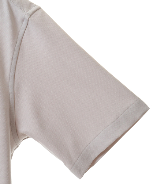 MEN'S MELROSE（メンズメルローズ）の「REFLAXウェザーストレッチバンドカラーシャツ（シャツ/ブラウス・メンズ・ベージュ/チャコールグレー/ライトベージュ/グレイッシュベージュ・3/2/4）」の21枚目の写真