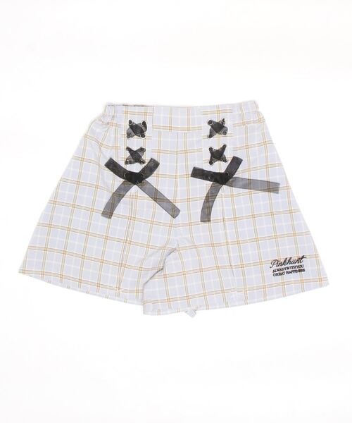 PINKHUNT(ピンクハント)の「PINKHUNT ピンクハント gレースアップ キュロット ショートパンツ 6976K(その他パンツ・キッズ・ブラック/ベビーピンク/スカイブルー系1・130cm/140cm/150cm/160cm/120cm)」の8枚目の写真