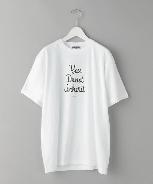 evergreen（エバーグリーン）の「＜evergreen＞ YOU DO NOT/Tシャツ（Tシャツ/カットソー・メンズ・ホワイト・S/M/L）」の3枚目の写真