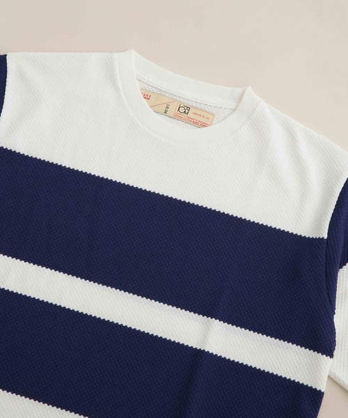 NANO universe（ナノユニバース）の「LB.04/パイナップルパネルボーダーTシャツ（Tシャツ/カットソー・メンズ・その他1/その他2/その他3・S/XL/M/L）」の12枚目の写真