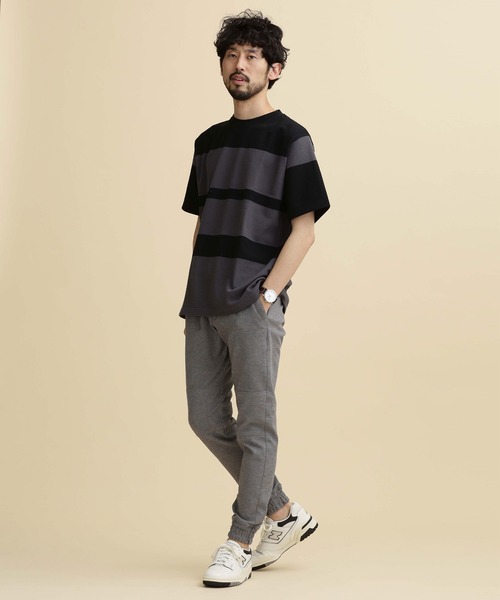 NANO universe（ナノユニバース）の「LB.04/パイナップルパネルボーダーTシャツ（Tシャツ/カットソー・メンズ・その他1/その他2/その他3・S/XL/M/L）」の13枚目の写真