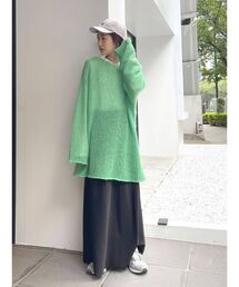 Ungrid | サテンフィットマキシスカート(スカート)