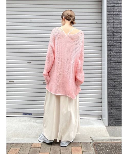 Ungrid（アングリッド）の「サテンフィットマキシスカート（スカート・レディース・ブラック/グリーン/アイボリー・FREE）」の15枚目の写真