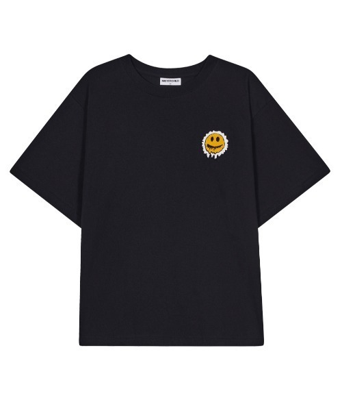 MISTERCHILD(ミスターチャイルド)の「A'GEM/9 × .kom『MISTER CHILD/ミスターチャイルド』SMILE LOGO T SHIRTS/ スマイル ロゴ 半袖 Tシャツ カットソー(Tシャツ/カットソー・メンズ・ホワイト/ブラック/グリーン・L)」の8枚目の写真