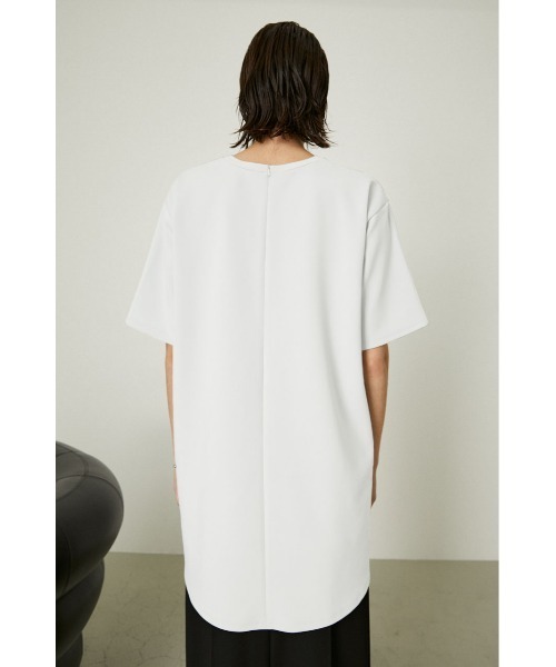 【PREMIUM】【最高級★LUXURY STYLE】【全3色】バックリボン半袖トップ　アイボリーピンク グレー S/M【ribbon-h010203top】( mja )(230215) 2290228923.jpg