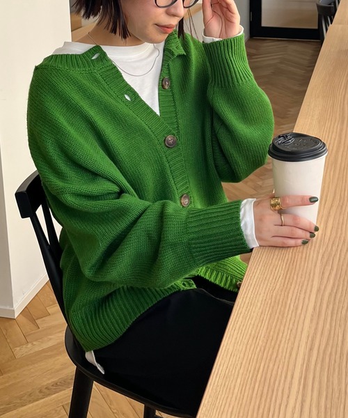 frames RAY CASSIN（フレームスレイカズン）の「前後2WAYカーディガン