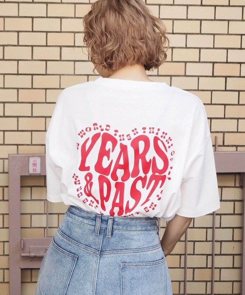 tiptop（ティップトップ）の「ハートロゴBIGTシャツ（Tシャツ