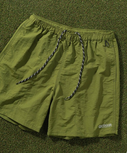 OUTDOOR PRODUCTS(アウトドアプロダクツ)の「【78】【OUTDOOR PRODUCTS/アウトドアプロダクツ】ブランドロゴ刺繍 ナイロン バギーショーツ/水陸両用/接触冷感/UVカット/26SS新色追加(その他パンツ・メンズ・チャコールグレー/ブラック/ベージュ/パープル/オレンジ/マスタード/ネイビー/オリーブ/ライトパープル/ライム/ブラウン系/オリーブ系/ネイビー系/パープル系/グレー系/スカイブルー系/レオパード/ブラック系1/ピンク系/オレンジ系/ブラック系/イエロー系・XL/L/M)」の8枚目の写真