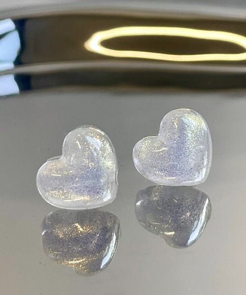 セール開始❤️18金/大粒アメジスト/ハートモチーフ/両耳セット febbf61d96e67b23306c599d155dc3