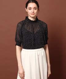 DRESSTERIOR | ドットシフォンブラウス(シャツ/ブラウス)