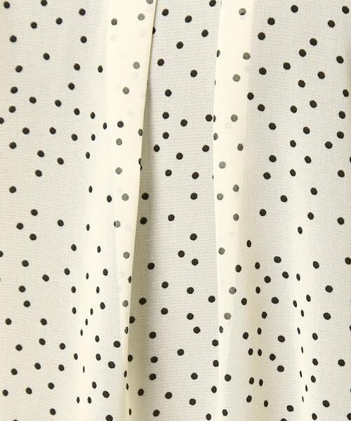 DRESSTERIOR(ドレステリア)の「◆ドットシフォンブラウス(シャツ/ブラウス・レディース・ブラック系/ホワイト系3・36/34/38)」の13枚目の写真