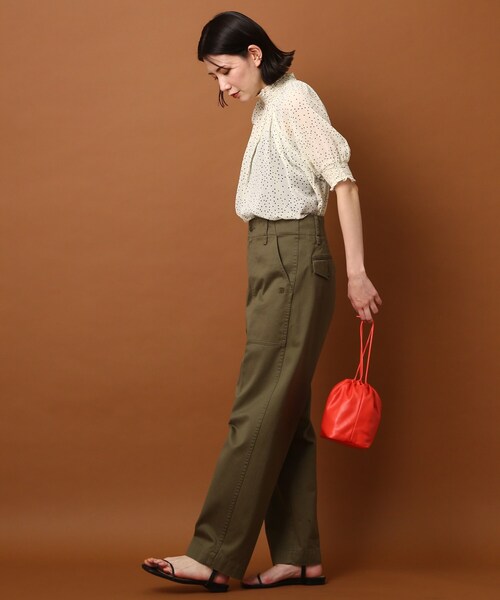 DRESSTERIOR(ドレステリア)の「◆ドットシフォンブラウス(シャツ/ブラウス・レディース・ブラック系/ホワイト系3・36/34/38)」の15枚目の写真