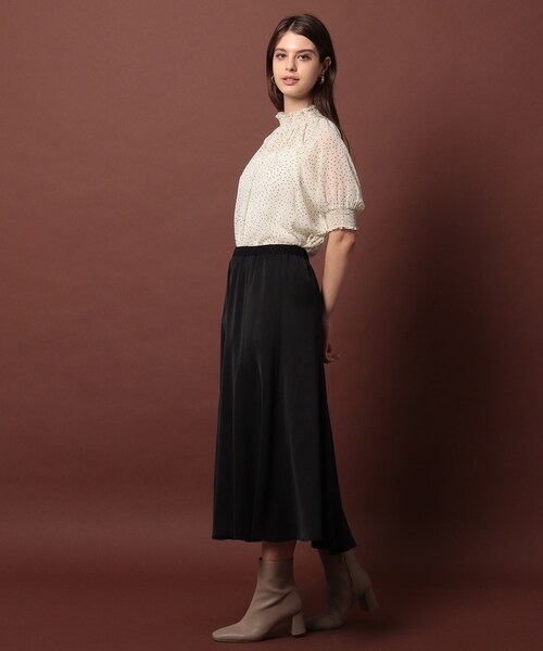 DRESSTERIOR(ドレステリア)の「◆ドットシフォンブラウス(シャツ/ブラウス・レディース・ブラック系/ホワイト系3・36/34/38)」の21枚目の写真
