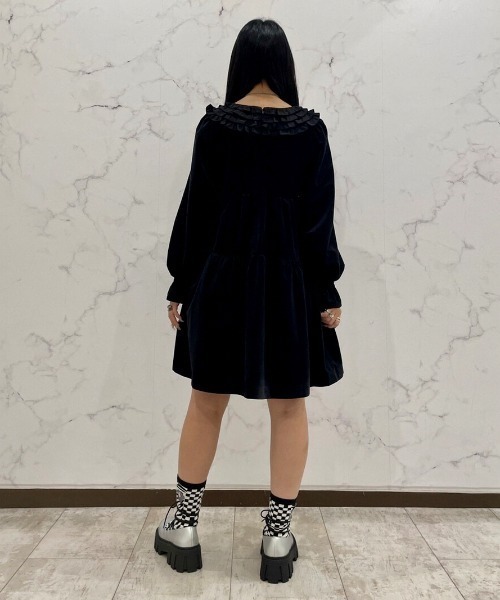 Candy Stripper（キャンディストリッパー）の「LITTLE GIRL ドレス（ワンピース・レディース・ブラック/グレー/ピンク・2）」の17枚目の写真