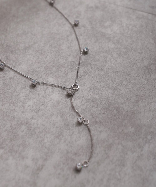 TINA：JOJUN（ティーナジョジュン）の「ステーション ネックレス TINA：JOJUN（ネックレス・レディース・シルバー・F）」の5枚目の写真