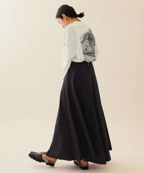 JANESMITH（ジェーンスミス）の「【JANE SMITH/ジェーンスミス】ANTHONY IN BROOKLYN LONG SLEE：カットソー（Tシャツ/カットソー・レディース・ホワイト・MEDIUM）」の6枚目の写真