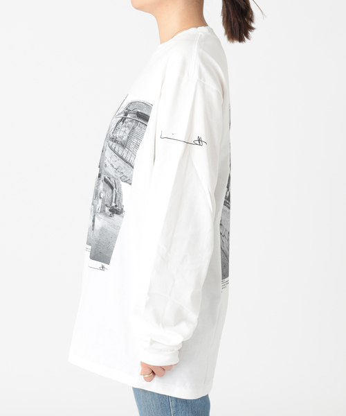 JANESMITH（ジェーンスミス）の「【JANE SMITH/ジェーンスミス】ANTHONY IN BROOKLYN LONG SLEE：カットソー（Tシャツ/カットソー・レディース・ホワイト・MEDIUM）」の16枚目の写真