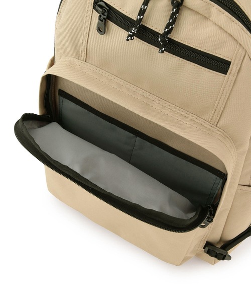 ROPE' PICNIC（ロペピクニック）の「【WEB限定カラー:パープル】撥水加工/リサイクルポリエステルスクエアリュック 18L（バックパック/リュック・レディース・ブラック/ベージュ/パープル系その他・FREE）」の14枚目の写真