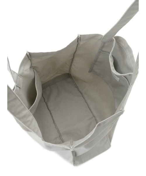 emmi（エミ）の「【emmi yoga】ｅｍｍｉエコキャンパストート（ショルダーバッグ・レディース・ライトグレー/オリーブ/ホワイト・FREE）」の17枚目の写真