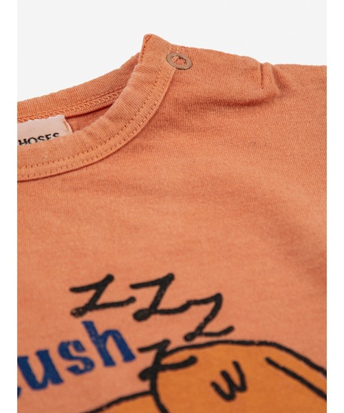 BOBO CHOSES（ボボショーズ）の「Sleepy Dog Blonde long sleeve T-shirt（Tシャツ/カットソー・キッズ・オレンジ系・12-18MONTH/18-24MONTH/24-36M/6-12MONTH）」の5枚目の写真