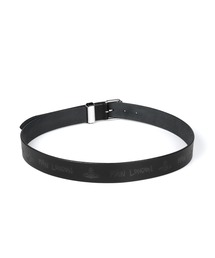 【美品】ヴィヴィアンウエストウッドマン ビッグオーブ レザー ベルト 美品】ヴィヴィアンウエストウッドマン ビッグオーブ レザー ベルト