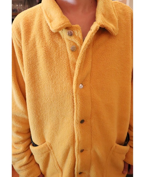 BEAVER（ビーバー）の「AlexanderLeeChang/アレキサンダーリーチャン　BLC FLEECE COVERALL JKT（カバーオール・メンズ・ブラック/マスタード/ブラウン・X-LARGE/LARGE/MEDIUM）」の5枚目の写真