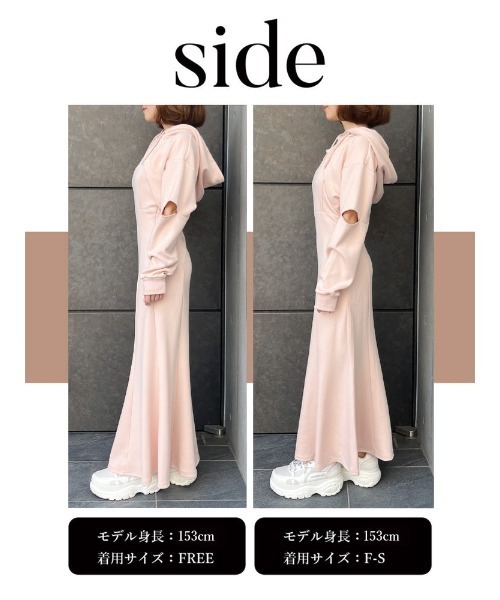 レイヤードカットロングワンピース（ワンピース）｜Darich