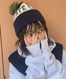 WEGO | WEGO/ポンポンニットキャップ(ニットキャップ/ビーニー)