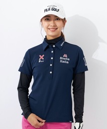 【FILA GOLF:フィラゴルフ】レディース半袖シャツ/インナーシャツセット
