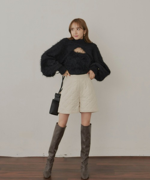 VIOLETTA（ヴィオレッタ）の「キルティングショートパンツ