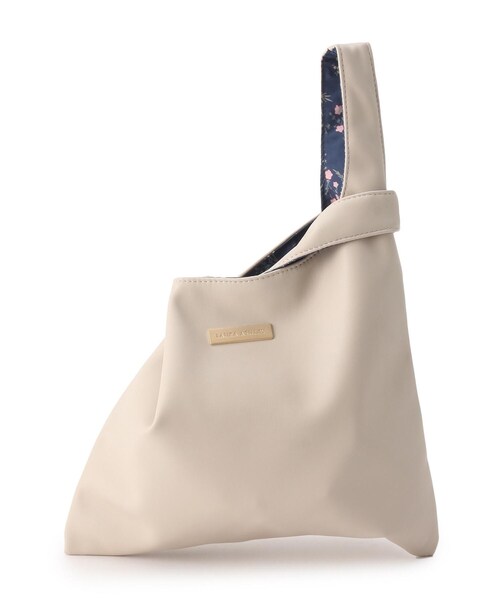 LAURA ASHLEY(ローラアシュレイ)の「クロスウェル柄 バッグS(トートバッグ・レディース・アイボリー/ベビーピンク・00)」の7枚目の写真
