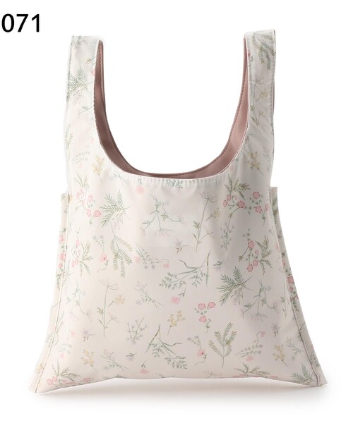 LAURA ASHLEY(ローラアシュレイ)の「クロスウェル柄 バッグS(トートバッグ・レディース・アイボリー/ベビーピンク・00)」の15枚目の写真