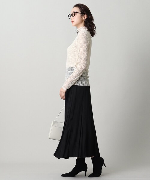 UNTITLED（アンタイトル）の「リーベルラメベア天竺プルオーバファブリック（タンクトップ・レディース・ライトグレー/ブラック/ベージュ・44/48/00/02/04）」の19枚目の写真