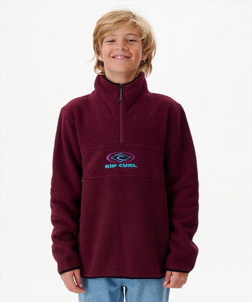 【セール】【RIPCURL（リップカール）】BELLS POLAR FLEECE -BOY キッズポーラーフリース（スウェット）｜RIP CURL（リップカール）