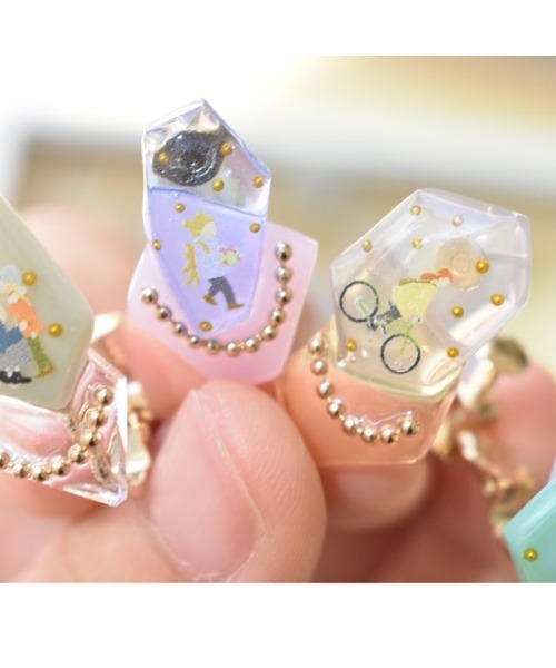 tone(トーン)の「【aruune】Osapo/ピアス(2way)(MA)(ピアス(両耳用)・レディース・イエロー/ブルー・FREE)」の5枚目の写真